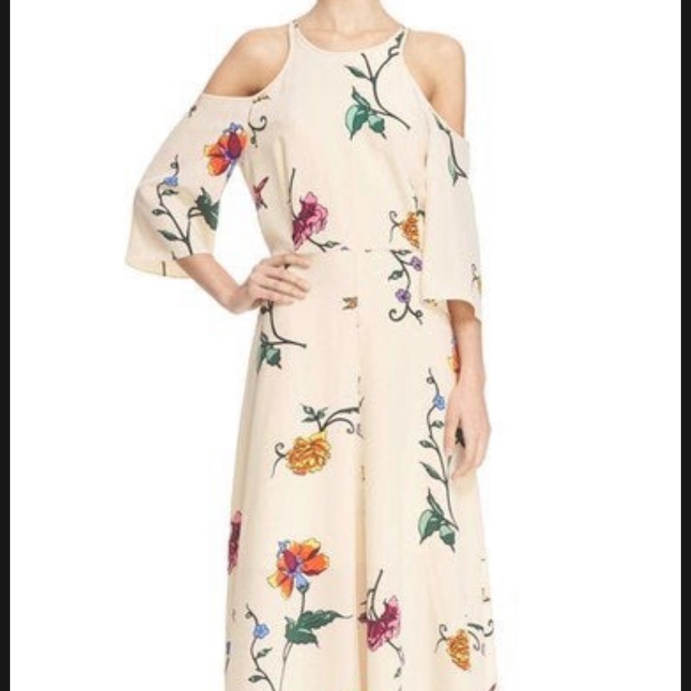 Tibi Floral Dress